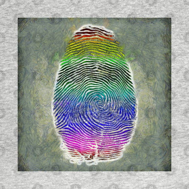 Rainbow Fingerprint by rolffimages